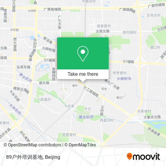 89户外培训基地 map