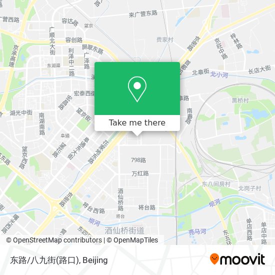 东路/八九街(路口) map