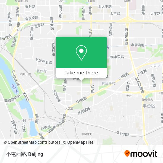 小屯西路 map