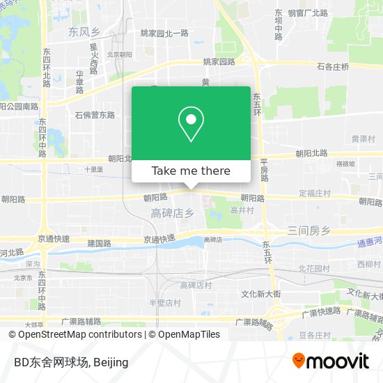 BD东舍网球场 map