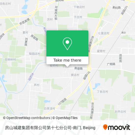 房山城建集团有限公司第十七分公司-南门 map