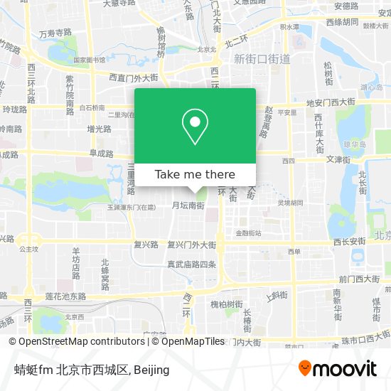 蜻蜓fm 北京市西城区 map