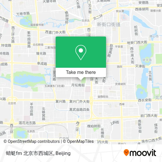 蜻蜓fm 北京市西城区 map