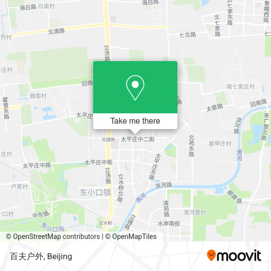 百夫户外 map