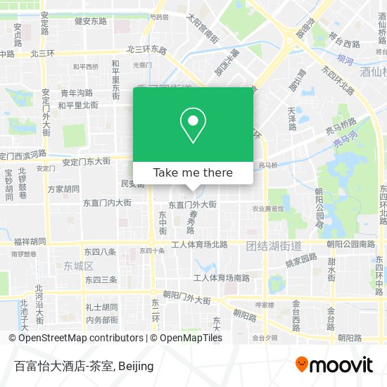 百富怡大酒店-茶室 map