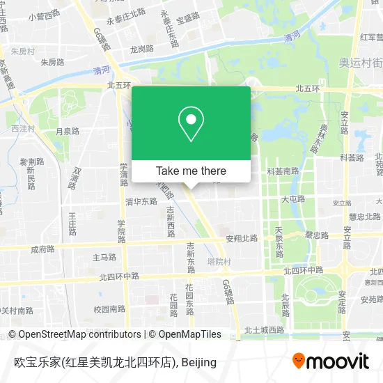 欧宝乐家(红星美凯龙北四环店) map