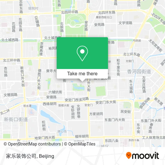 家乐装饰公司 map