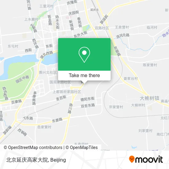 北京延庆高家大院 map