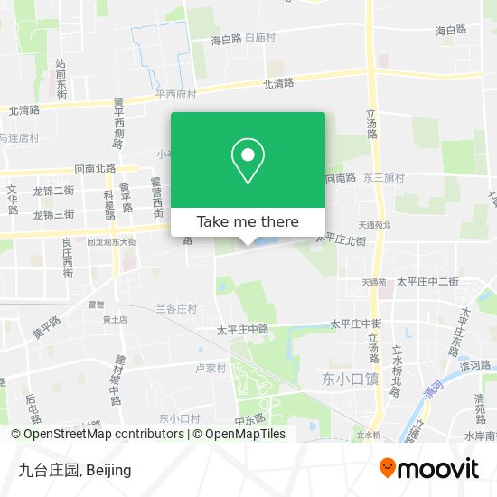 九台庄园 map