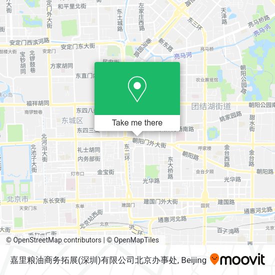 嘉里粮油商务拓展(深圳)有限公司北京办事处 map