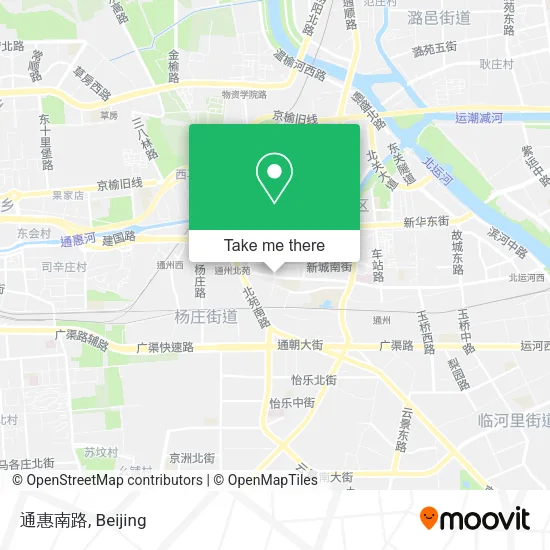 通惠南路 map