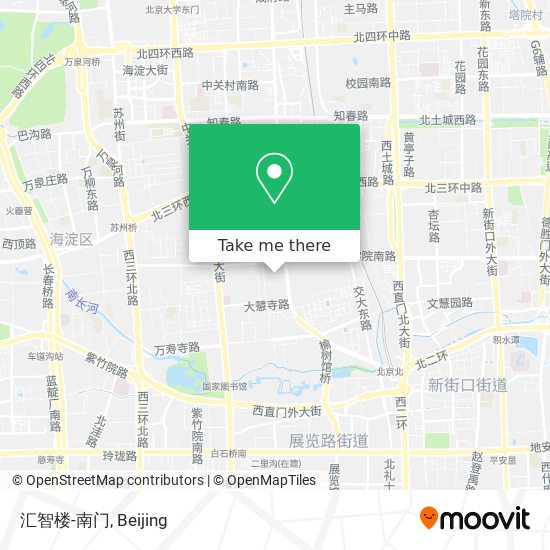 汇智楼-南门 map