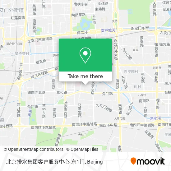北京排水集团客户服务中心-东1门 map