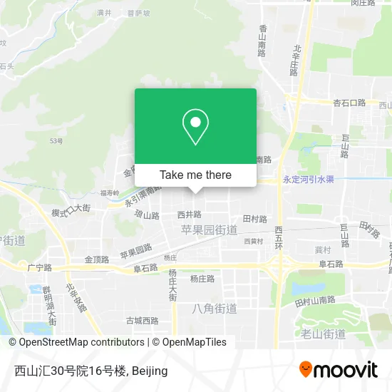西山汇30号院16号楼 map