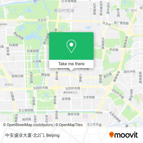 中安盛业大厦-北2门 map