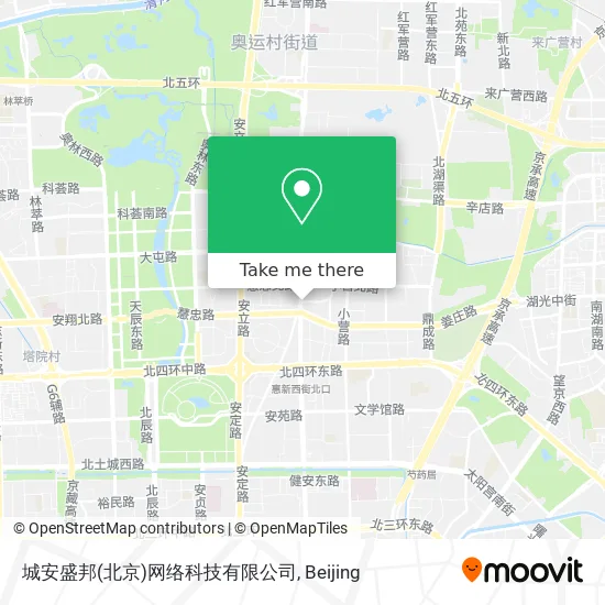 城安盛邦(北京)网络科技有限公司 map