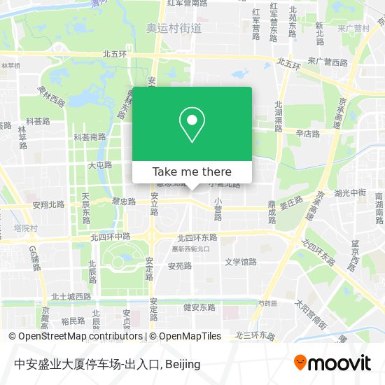 中安盛业大厦停车场-出入口 map