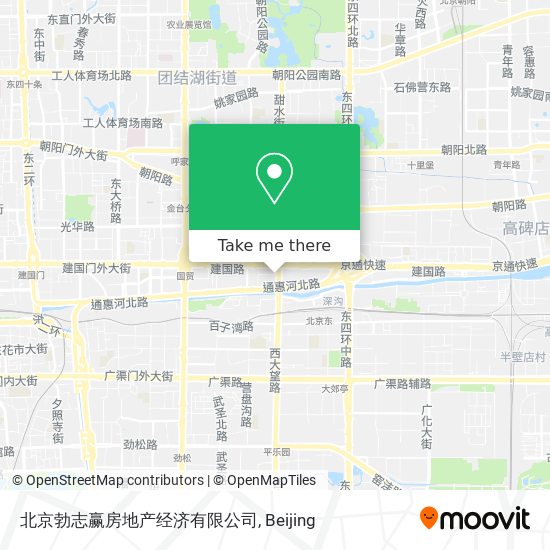 北京勃志赢房地产经济有限公司 map