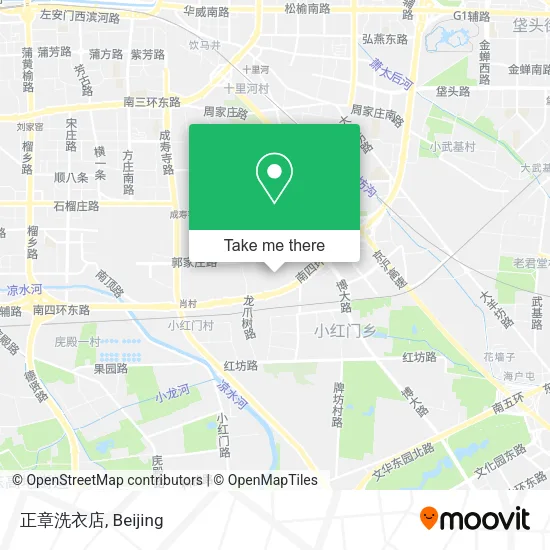 正章洗衣店 map