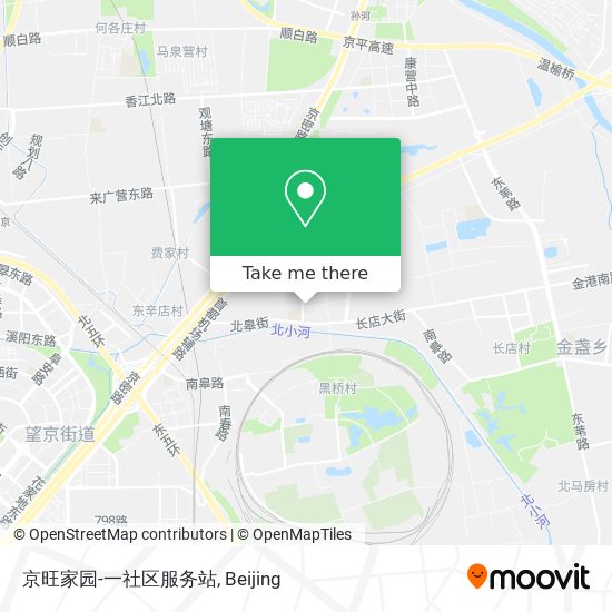 京旺家园-一社区服务站 map