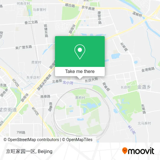 京旺家园一区 map