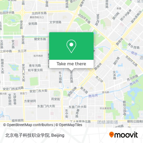 北京电子科技职业学院 map