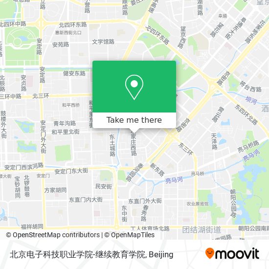 北京电子科技职业学院-继续教育学院 map