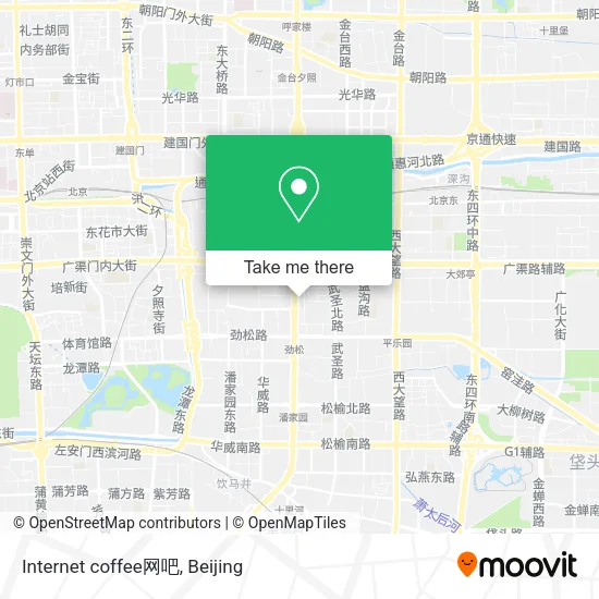 Internet coffee网吧 map