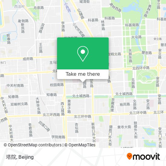 塔院 map