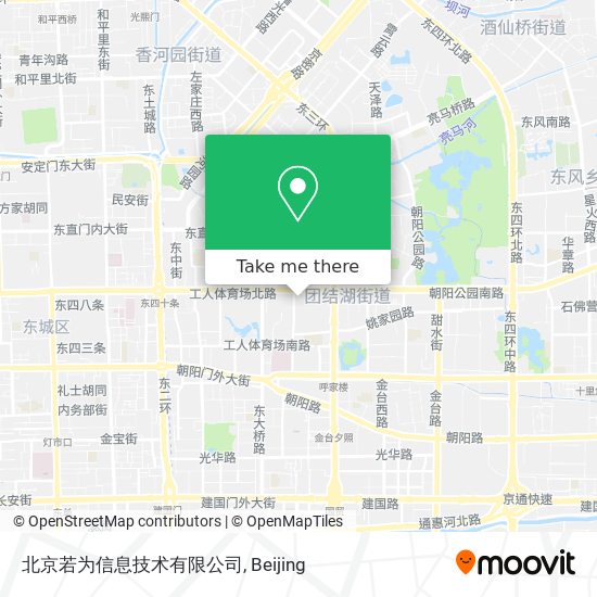 北京若为信息技术有限公司 map