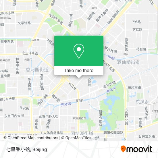 七里香小馆 map
