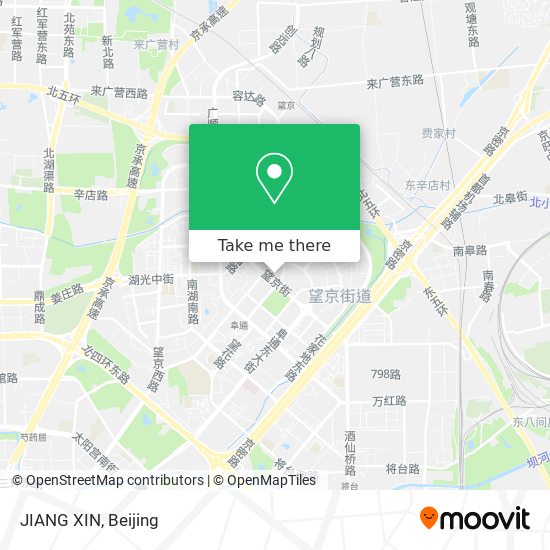 JIANG XIN map