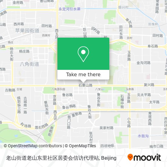 老山街道老山东里社区居委会信访代理站 map