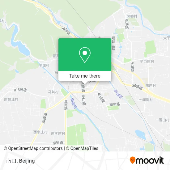 南口 map
