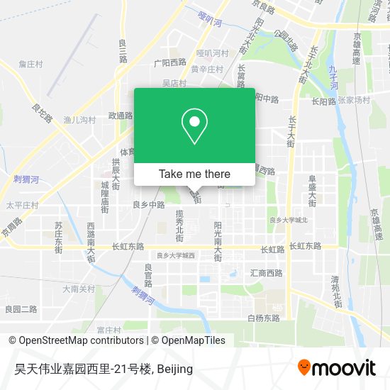 昊天伟业嘉园西里-21号楼 map