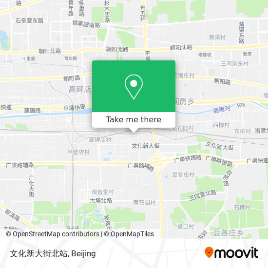 文化新大街北站 map