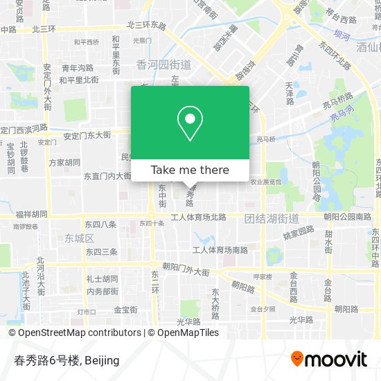 春秀路6号楼 map