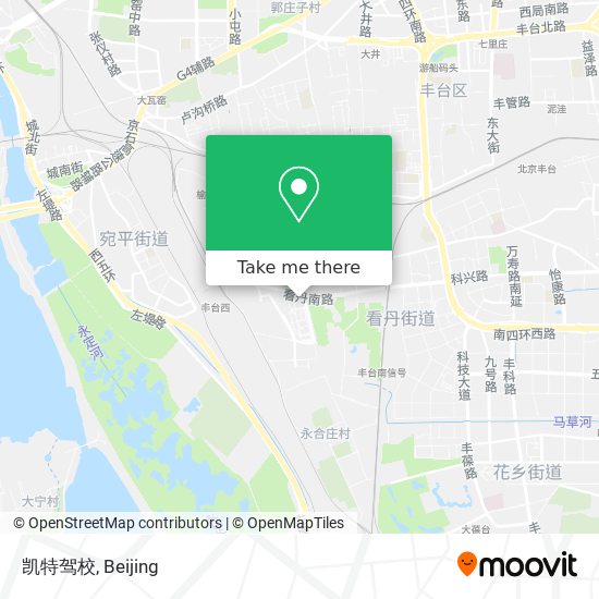 凯特驾校 map