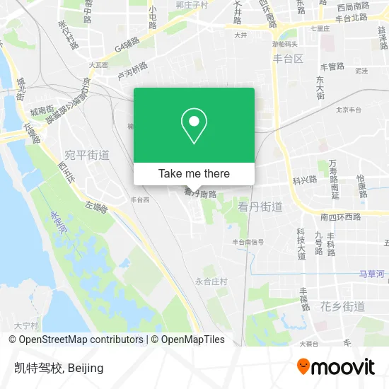 凯特驾校 map