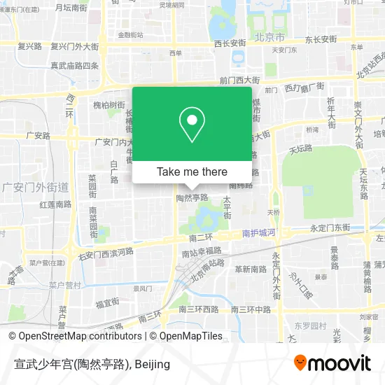 宣武少年宫(陶然亭路) map