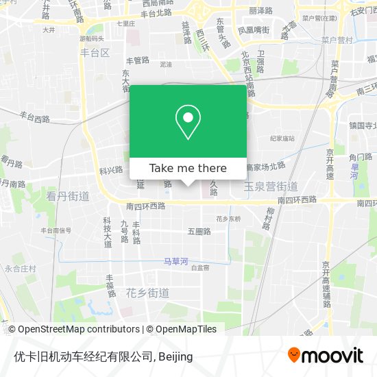 优卡旧机动车经纪有限公司 map