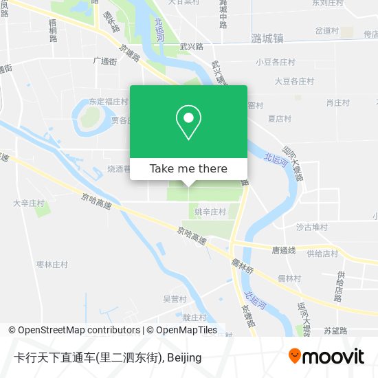 卡行天下直通车(里二泗东街) map