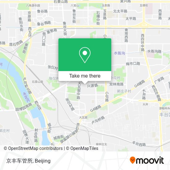 京丰车管所 map