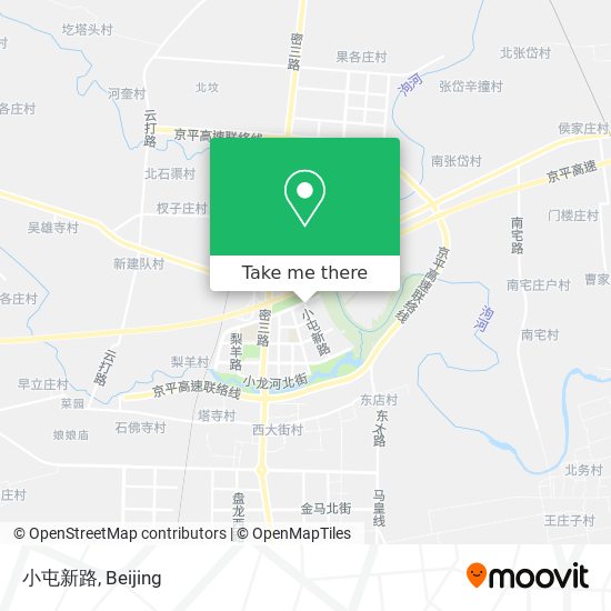 小屯新路 map