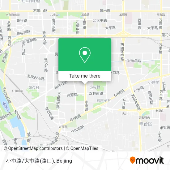 小屯路/大屯路(路口) map
