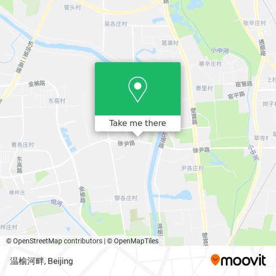 温榆河畔 map