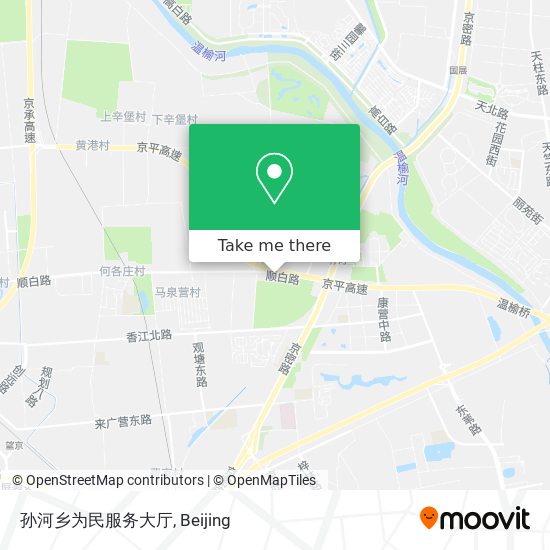 孙河乡为民服务大厅 map
