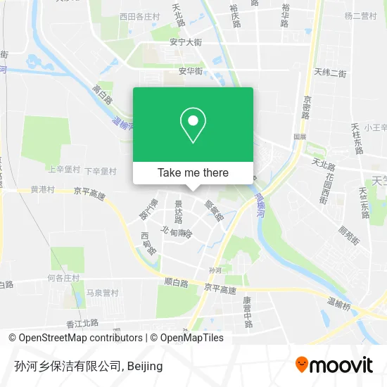 孙河乡保洁有限公司 map