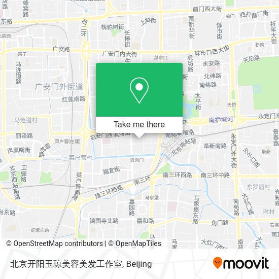 北京开阳玉琼美容美发工作室 map