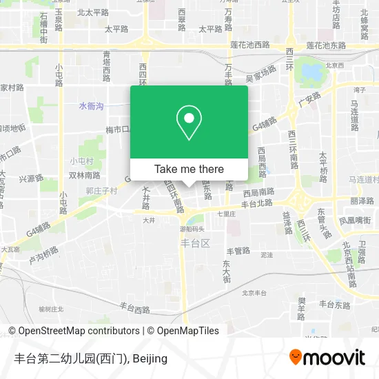 丰台第二幼儿园(西门) map